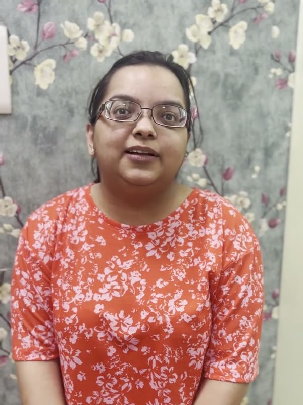 Ashna, patient at Tooth and Gum Clinic